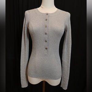 J. Crew Metallic Top